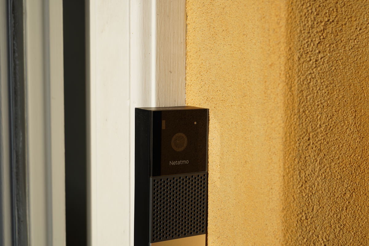 Logisk Under ~ tømrer MINI-TEST: Netatmo Smart Video Doorbell - dørklokke med Apple HomeKit -  recordere.dk