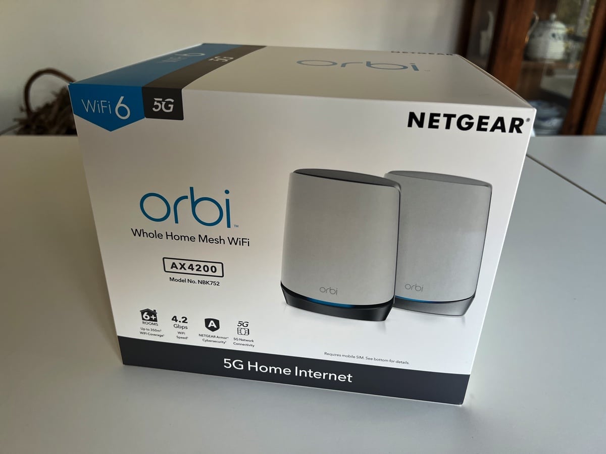 Netgear Orbi 5G WiFi 6 Mesh System (NBK752) review: Fast Wi-Fi 6 mesh  networking with 5G mobile broadband