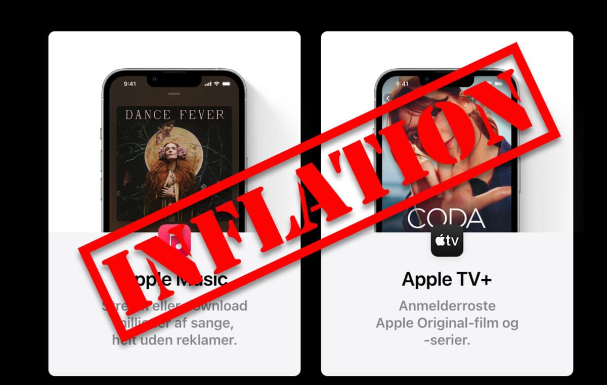 Apple priserne på TV+, Music og One recordere.dk