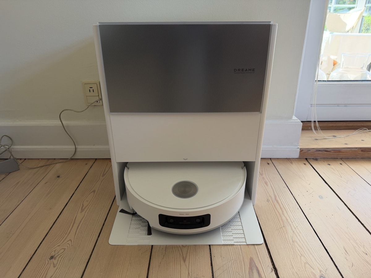 Dreame Base Station til Dreame Aqua10 Ultra Roller (foto: recordere.dk)
